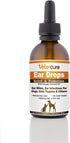 Vetercure Ear Drops For Any Pet- Relieve Your Pet From Ear and Reduce Odor In Just One Week-100% Natural Formula Tasted For Its Quality & Effectiveness